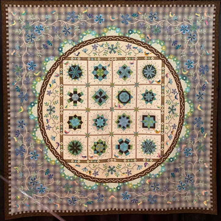 "Hamorebi Sunlight Through the Leaves" by Teruko Uchiya